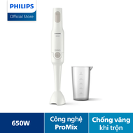 Máy Xay Sinh Tố Cầm Tay Philips Promix HR2531/00 (Trắng)-Hàng Phân Phối Chính Hãng