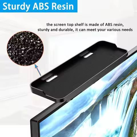 1PC Hot Selling Computer and TV Screen Storage Rack Wireless Router Set-top Box Rack No Perforated S