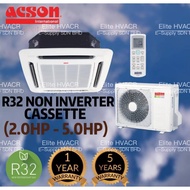 [KLANG VALLEY]Acson Ceiling Cassette Non Inverter R32 Air Conditioner 2.0HP-5.0HP A3CK-C[PWP INSTALL