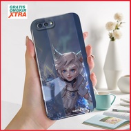 Feilin Acrylic Hard case Compatible For OPPO A3S A5 2020 A5S A7 A9 2020 A12 A12S A12E aesthetics Mobile Phone casing Pattern Arena of Valor Accessories hp casing handphone cassing full cover
