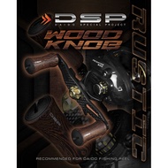 Daido - DSP Handle Wood Knob Rustic - Daido Knob Reel