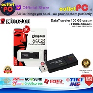KINGSTON FLASHDISK DATATRAVELER 100 G3 64GB DT100G3/64GB USB3.0 64 UFD