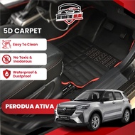 Perodua Ativa 5D Carpet Car Mat Floor Mat OEM Karpet Car Floormat
