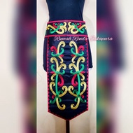 Dayak belt embroidery / dayak dance accessories