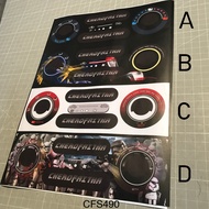 CFS527 Control Aircond Panel Switch Perodua Kelisa Kenari Kembara Kancil Lampu Bulat Belalang Daihat