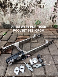 AREM /ARM W175 PNP TIGER POOLSET AREM W175 PNP TIGER CROM POOLSET/AREM W175 TIGER CROM PNP TIGER/ARM