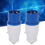 freemarket 3-Leaf Industrial Power Plugin IP44 with a Nominal Rating of 16A 220-2PCS for Electrical 