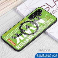 HP Samsung A37 Glitter Glass Softcase - Casing Samsung A37 - K82hp