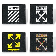 OFF WHITE Off-White Distro Canvas Wallet Off-White Distro Folding Wallet, 100% Premium Canvas Materi