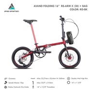 SEPEDA LIPAT AVAND RE ARM X -  bicycle storeku
