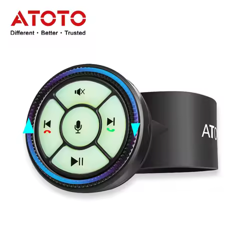ATOTO 44F8 Wireless Steering Wheel Remote Control Watch Strap Watchband for Car Radio Stereo Screen 
