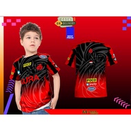 Latest AURA 2K21 A 3D Fullprinting Children's T-Shirt and