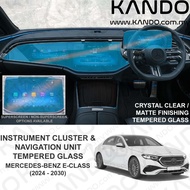 Mercedes Benz E-Class Tempered Glass Protector Benz W214 E-Class E200 E350e Screen Mercedes E Class 