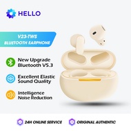 🔥Original Product+FREE Shipping🔥 V23 TWS Bluetooth Wireless Ear Bud In-Ear Stereo Earbuds with Mic Wireless Bluetooth无线蓝牙耳机