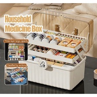 【COD】Large Capacity Kotak perubatan Medical Kit Medical First Aid Kit Home Medical Multi Layer Medic