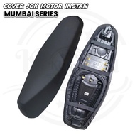 Bozman Universal Instant Seat Cover Plain Black Direct Installation Without Staples Anti-Seepage & A