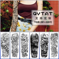 Full Arm tattoo Stickers Waterproof Sweat Flower Arm Men Women Arm Disposable tattoo Stickers tattoo