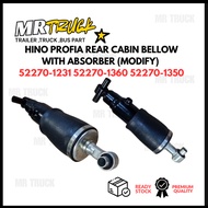 Hino profia rear cabin bellow with absorber (modify) 52270-1231 52270-1360 52270-1350