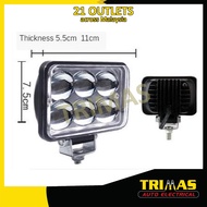 TRIMAS 6 LED 12-60V Working Lamp Sport Light Spotlight Fog Lamp Car 4x4 4WD Lorry Truck Boat Trailer