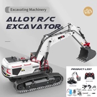 HUINA 1594 RC TRUK EXCAVATOR ALLOY 1/14 GRABBER DRILL ALAT BERAT - COOL CURRENTS