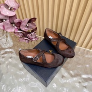 ALAIA Horsehair New Style Ladies Simple Flat Shoes