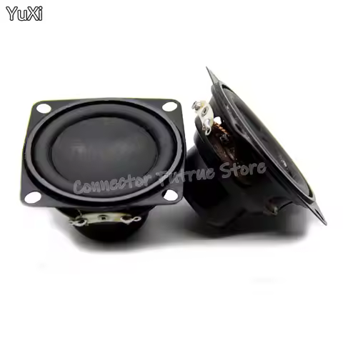 YUXI 1-2Pcs Full Range Speaker 4 Ohm 10W Bluetooth Speaker 53MM Bass Speaker For Charge 3 Repair Mul
