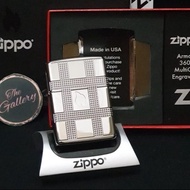 mancis korek 49079 GEOMETRIC DESIGN ARMOR MULTICUT ZIPPO - GHOSTSTORE7