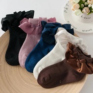 (Pimenova) lace children's socks Korean lace children's socks, lace kids socks satin