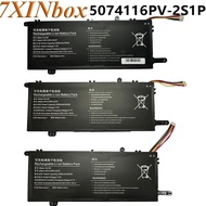7XINbox 5074116PV-2S1P XU156 7.6V 38Wh 5000mAh Laptop Battery For T3 XU141 GT Book 15 I1502 U516698P