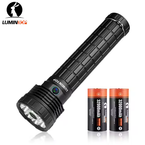 Lumintop MACH V3.0 double 46950 battery flashlight with turbo 50000 lumens powerful outdoor flashlig
