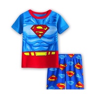 Super Boy Cotton Tshirt & Short Pants Set