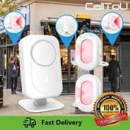 CallToU Sensor Door Bell Entry Rumah Entring Door Bell for Store Infrared Alarm Siren Safety Alarm