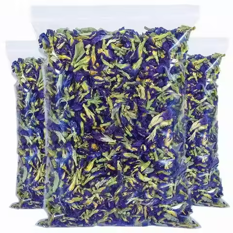 Top Natural Blue Butterfly Pea Dried Flower For Diy Candle Wedding Incense Making Butterfly Orchid B