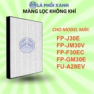 Màng lọc không khí sharp FP-J30E FP-JM30V FU-A28EV FP-GM30E FP-F30E miếng lọc hepa