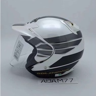 Shoei JF2 Goldwing Helmet Black / White  PREMIUM HELMET (No kotak/beg/buku manual)