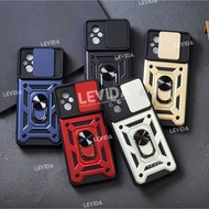 Realme C67 Case Robot Slide Camera Protect + Ringstand Realme C67