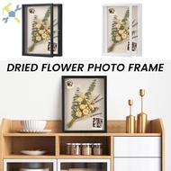Magnetic Shadow Box Frame Front Open Photo 3D Itme Display Case with Pin Tabletop or Wall Mount for 