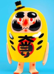 <徵want> HOW2WORK Kohei Ogawa 小川耕平 達磨 達摩 Daruman Sofubi Soft Vinyl 小川耕平✕ 玩具人『達摩Daruman - 大当り！Ver.』