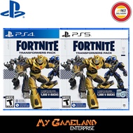 PS4 / PS5 Fortnite Transformers Pack (R2)(English)(Digital Code In Box)(BRAND NEW)