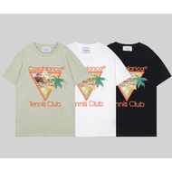 summer t-shirt new short sleeve t-shirt cotton plus size t-shirt round neck rainforest text print short sleeve t-shirt