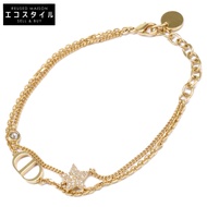 Dior Petit CD 雙環手環（金屬和水晶）[成色極佳][二手]