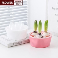 FOF Hyacinth Seed Hydroponic 3/5Holes Pots For Plants Soilless Plant Pot Lazy Hydroponic Flower Pot 