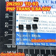 50pcs 2N2907 2907 TO-92 0.8A 60V PNP TRANSISTOR small forward kde1515