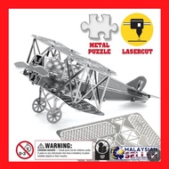 FOKKER DV11 [ Nano Puzzle ] - 3D Lasercut Metal Puzzle
