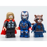 sh1067 sh1068 sh1069 Lego Marvel Super Heroes 76322 - Iron Patriot MK2 Rocket Raccoon Thor Minifigur
