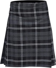 Scottish Men's 8 Yard Tartan Kilt, Highland Wedding Kilt