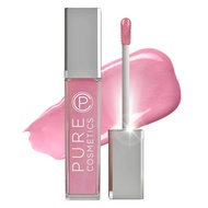 Pure Cosmetics Pure Illumination Lip Gloss - LED-lit Applicator w/Side Mirror - Non-Sticky, Moisturi