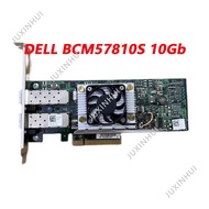 【90%NEW】DELL 0N20KJ 0Y40PH BCM57810S 10Gb Optical Port Dual-Port 10 Gigabit Network Interface Contro