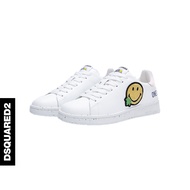 DSQUARED2/D2 Power 2022 Spring Summer ONELIFE Joint Smiley Face Ladies White Casual Shoes Sneakers