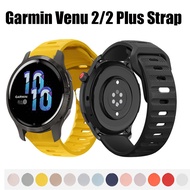 Garmin Venu 2 Plus Silicone Strap For Garmin Venu 2 Smart Watch Sport Band Buckle Silicone Strap